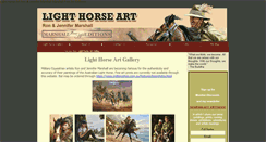 Desktop Screenshot of lighthorseart.com.au