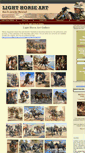 Mobile Screenshot of lighthorseart.com.au
